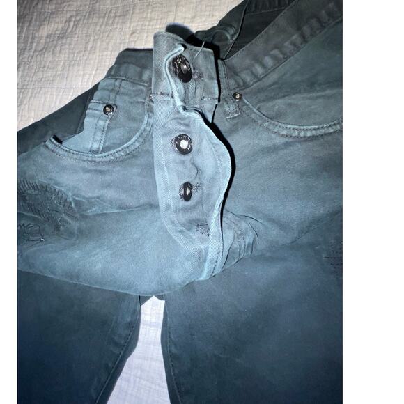 PRPS Goods & Co. Men's Black Jean Denim Shorts - Sz 38 - Challenger Fit - EUC - Picture 10 of 14